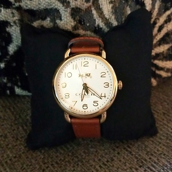 Coach Accessories - New Brown leather Coach watch